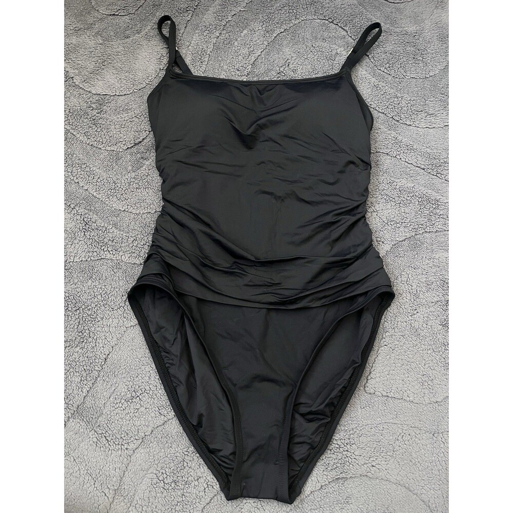New Women’s La Blanca One Piece Swimsuit Black Size 10